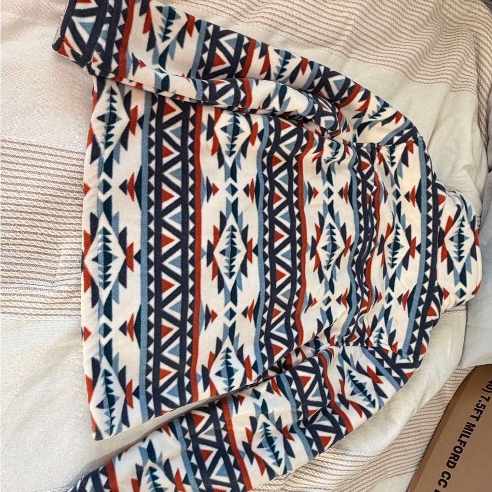Tribal Pattern Fleece Jacket - image 2